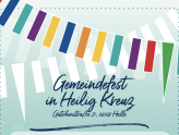 Plakat Gemeindefest Heilig Kreuz