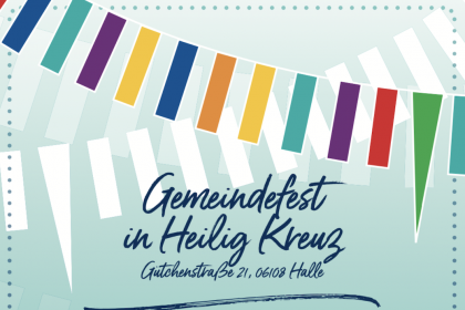 Plakat Gemeindefest Heilig Kreuz