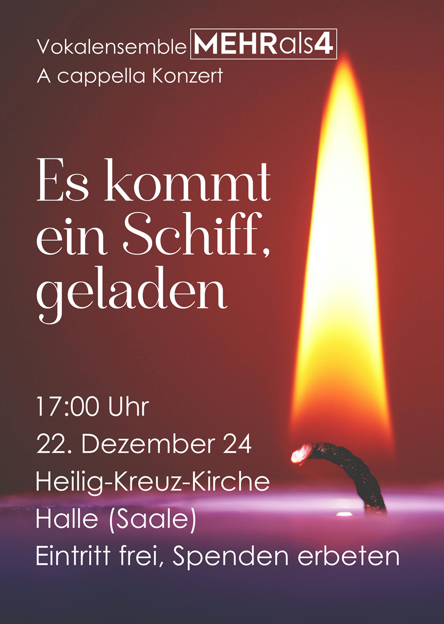 Adventskonzert mit “Mehr als 4“