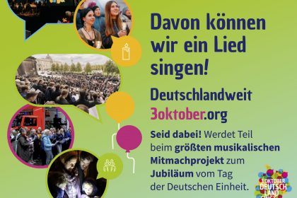 YOSHua mit bei "Deutschland singt und klingt" dabei