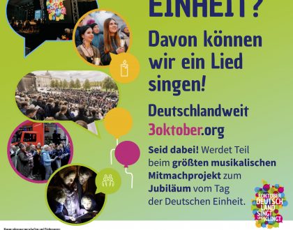 YOSHua mit bei "Deutschland singt und klingt" dabei