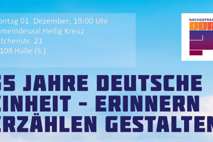 35 Jahre Deutsche Einheit und die Herausforderungen der Gegenwart