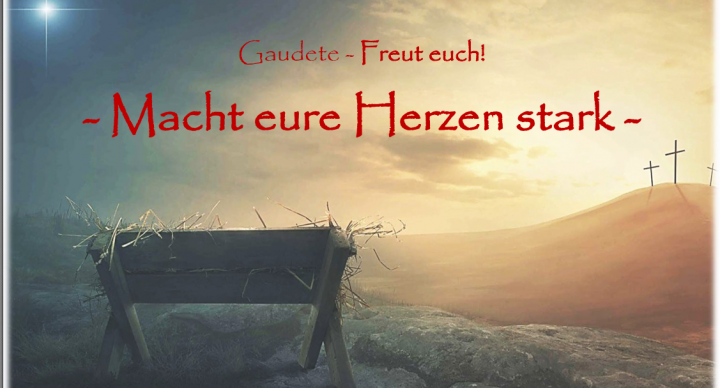 Krippe und Berg Golgota