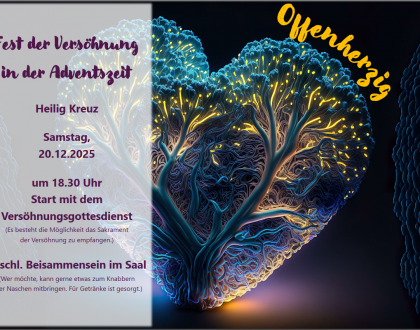 Fest der Versöhnung