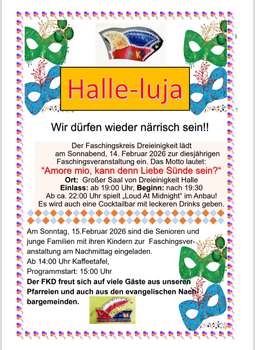 Fasching mit dem FKD - Amore mio