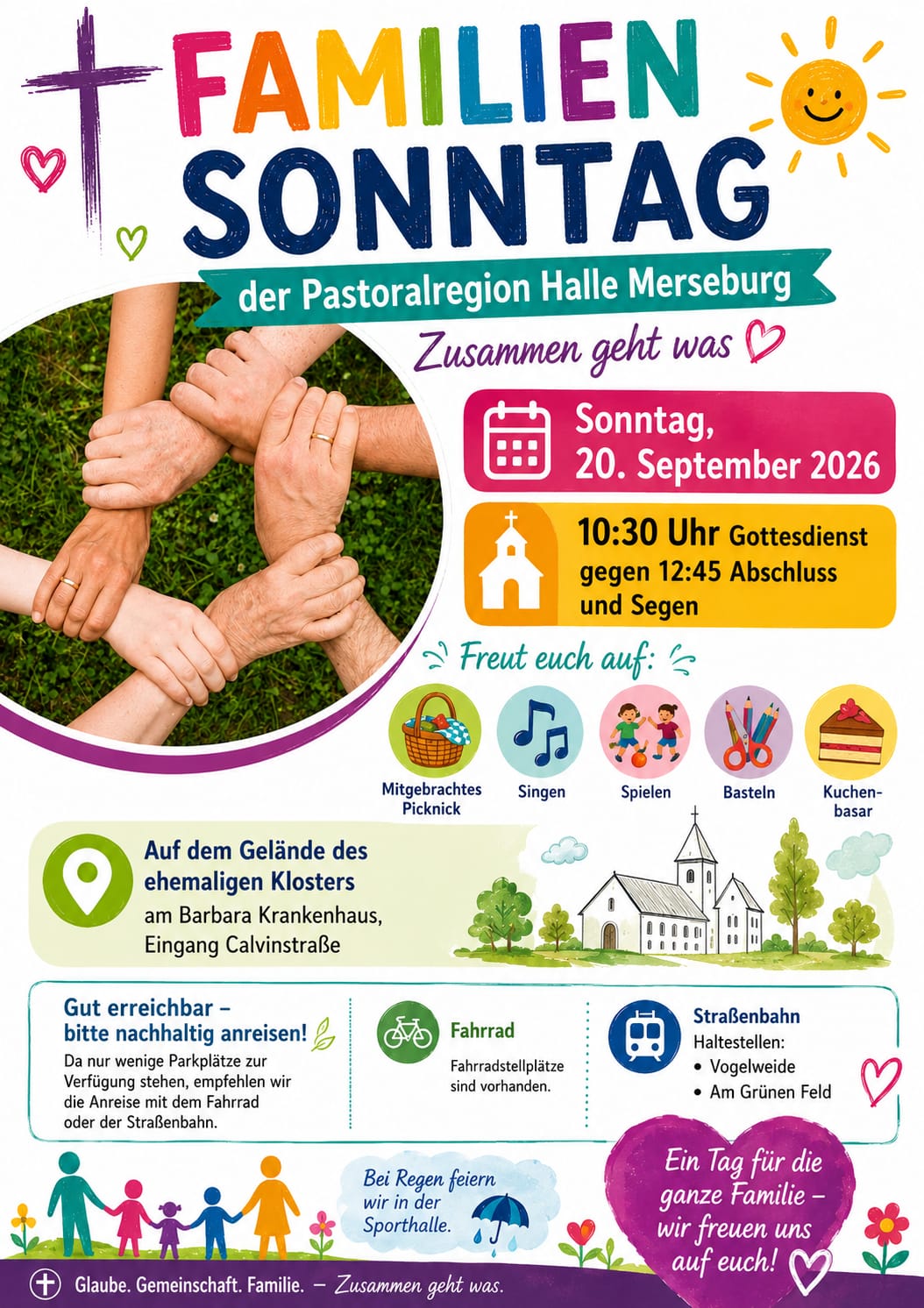 Familiensonntag der Pastoralregion HAL-MER
