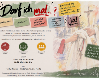 Darf ich mal? Ein Mitmachtag!